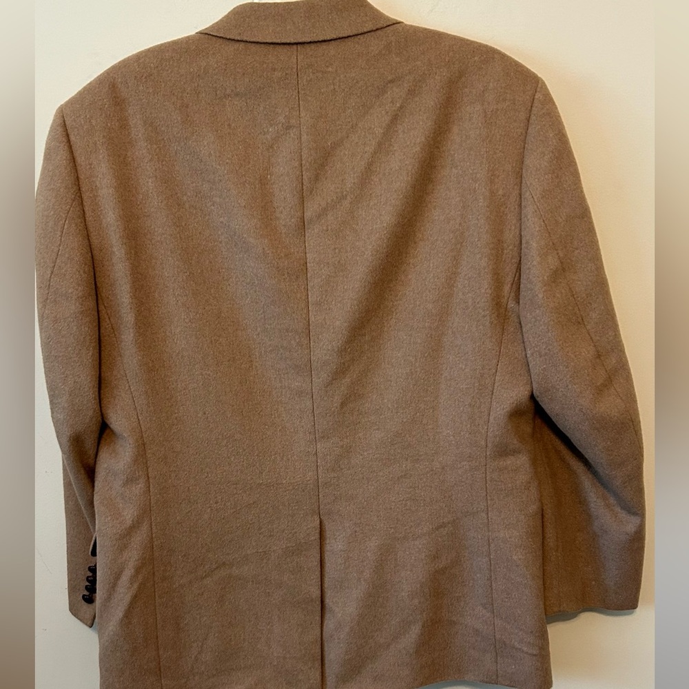 Turnbury Blazer Mens Size 42R Tan 100% Camel Hair Wool Suit Jacket Sport‎ Coat - Picture 3 of 8